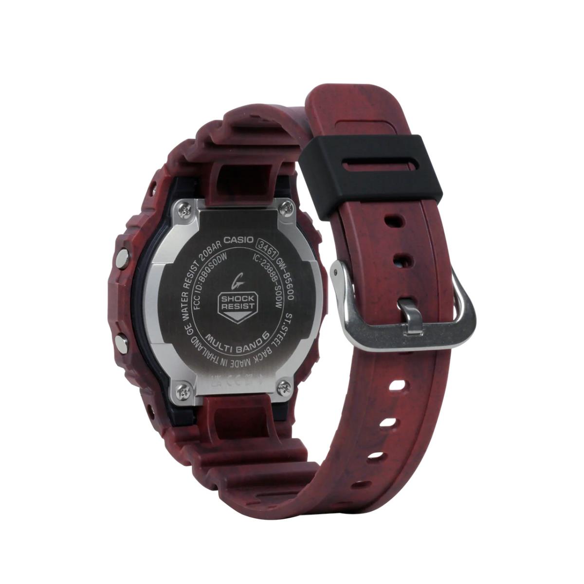 Casio G-shock Digital Red Sandy Desert Resin Strap Watch GWB5600SL-4