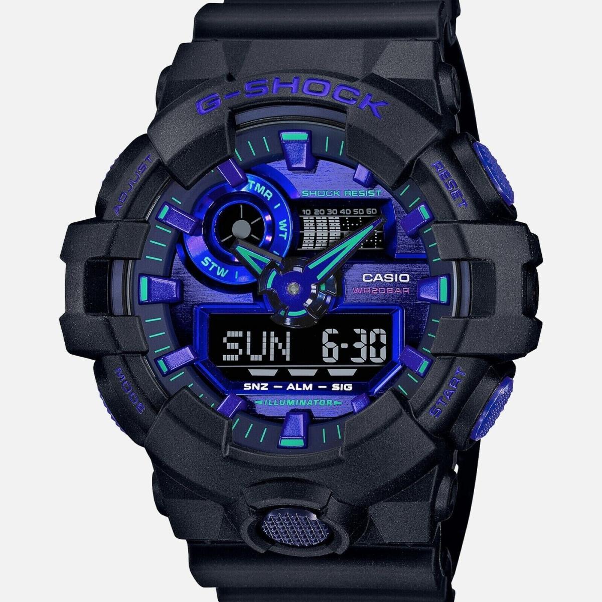 Casio G-shock Analog-digital Black Resin Watch GA900VB-1A