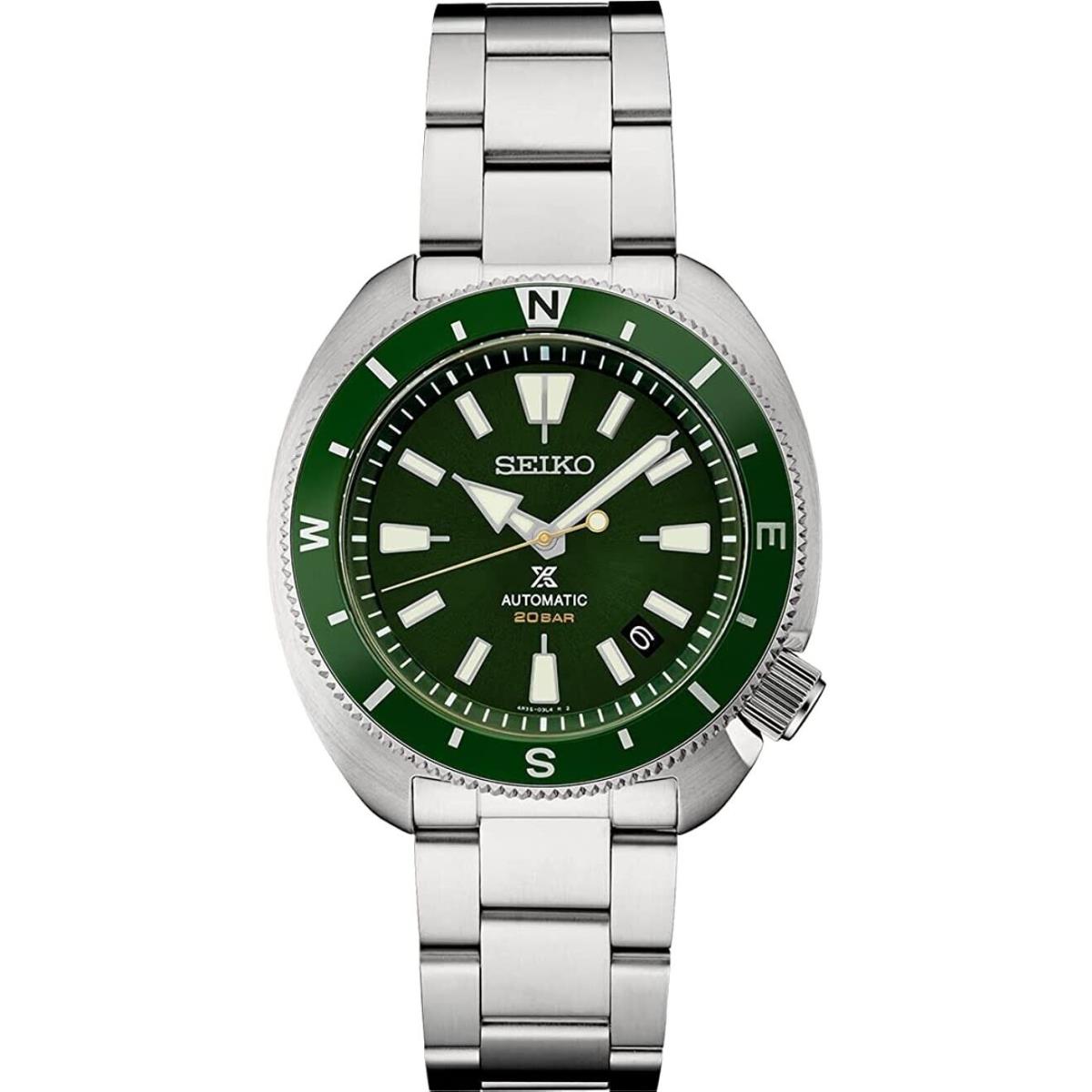 Seiko Prospex Automatic Green Dial Stainless Steel Men s Watch SRPH15 - Green Dial