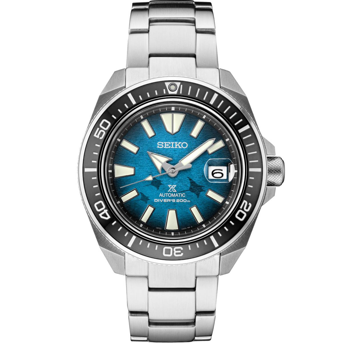 Seiko SRPE33 Prospex Special Edition Blue Dial 44 mm Diver Automatic Men`s Watch