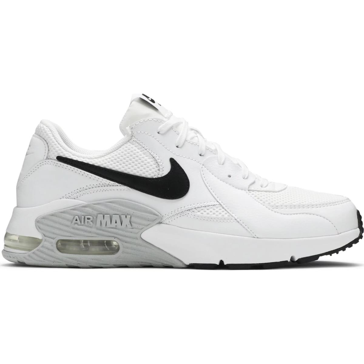 Nike Air Max Excee White Black Grey Sneakers Shoes Sportswear CD4165-100 Mens 12