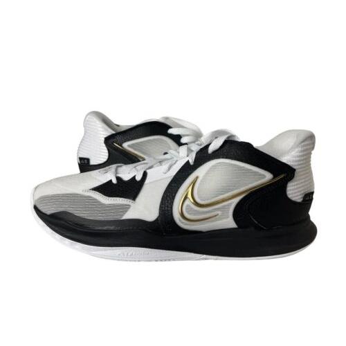 Size 11.5 - Nike Kyrie 5 Low White Gold - White / Black / Gold - DJ6012-101 - White