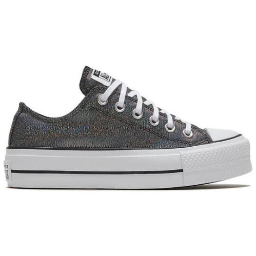 Converse shoes  - Metallic Silver/White 6