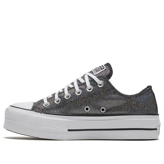 Converse shoes  - Metallic Silver/White 7