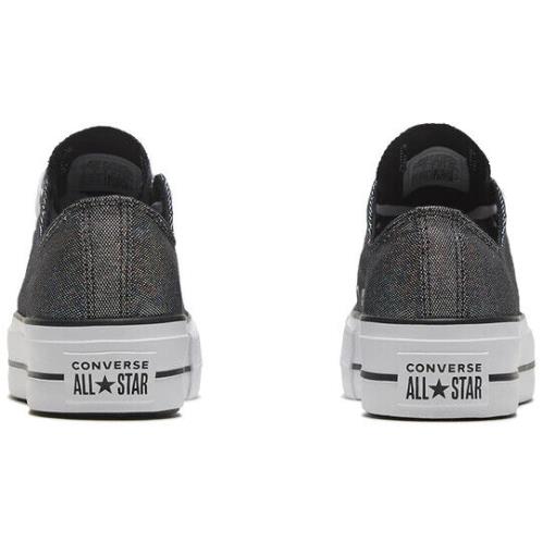 Converse shoes  - Metallic Silver/White 15