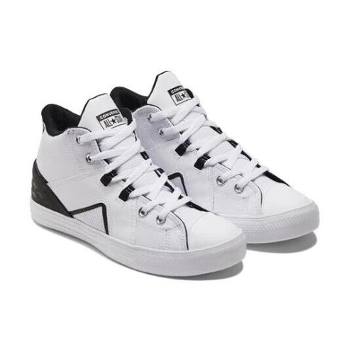 Converse Chuck Taylor All Star Flux Ultra A01168C Mens White Skate Shoes 10 C266 - White/Black