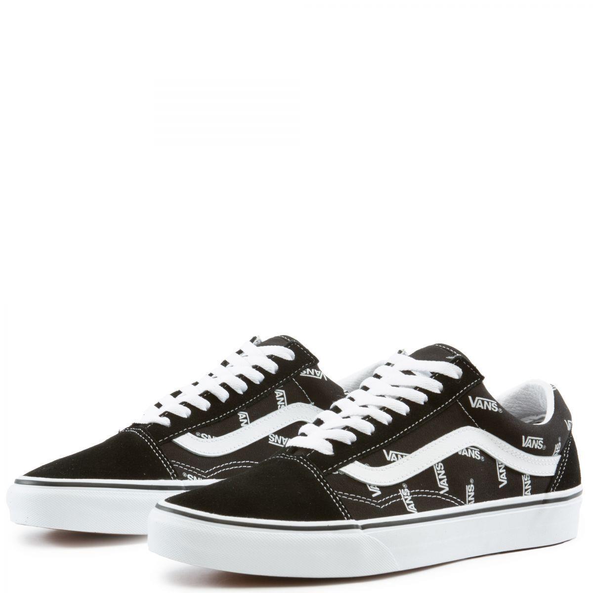 Vans Old Skool VN0A3WKTQW7 Men`s Black White Canvas Skateboard Shoes HS4344 6