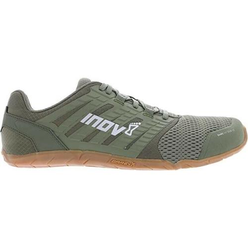 Inov-8 Bare-xf 210 V2 Mens Barefoot Cross-training Shoes Green Olive/gum 15