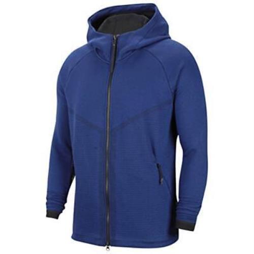 Nike Sportswear Tech Pack Windrunner Mens Full Zip Hoodie Blue CJ5147 492 - Blue