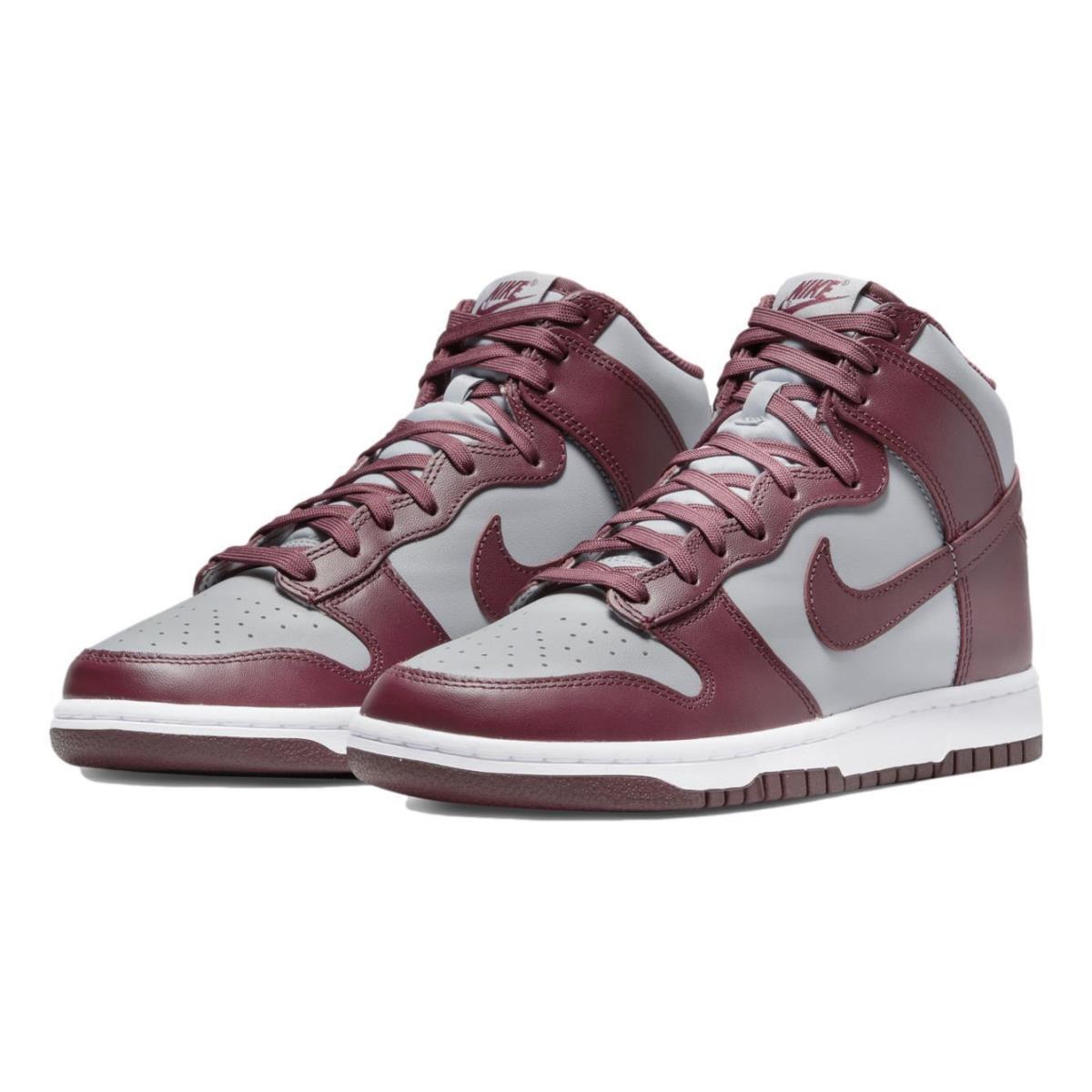Nike Men`s Dunk High Retro `dark Beetroot` Shoes Sneakers DD1399-600 - Dark Beetroot