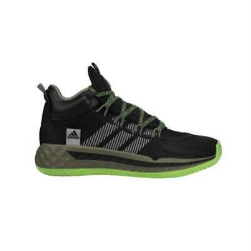 Adidas FW9510 Pro Boost Mid Mens Basketball Sneakers Shoes Casual - Black