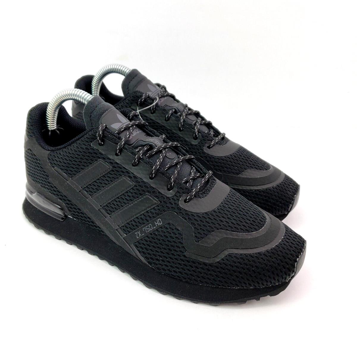 Adidas Originals ZX 750 HD Boys Size 3Y Black Athletic Sneaker Shoes FY5664