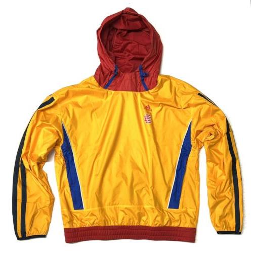 Adidas Eric Emanuel Mcdonalds Hoodie Windbreaker Jacket Mens Sz Small S H16555