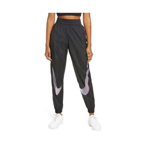 Nike Amd Woven Pant Womens Active Pants Size XS Color: Black/grey