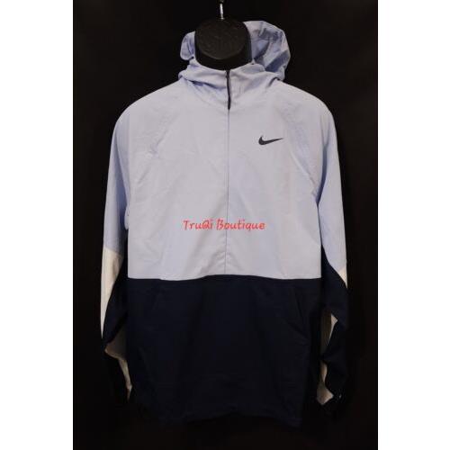 Nike clothing Sportswear Windrunner - Hydrogen Blue / Navy / White 4