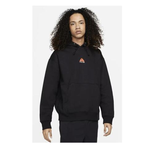 Nike Acg Therma-fit Fleece Black Hoodie Sweatshirt Sizexl DH3087-011