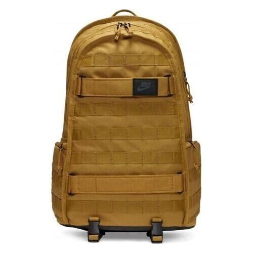 Nike Sportswear Rpm Backpack 26L School Travel Gym BA5971-382 Golden Moss