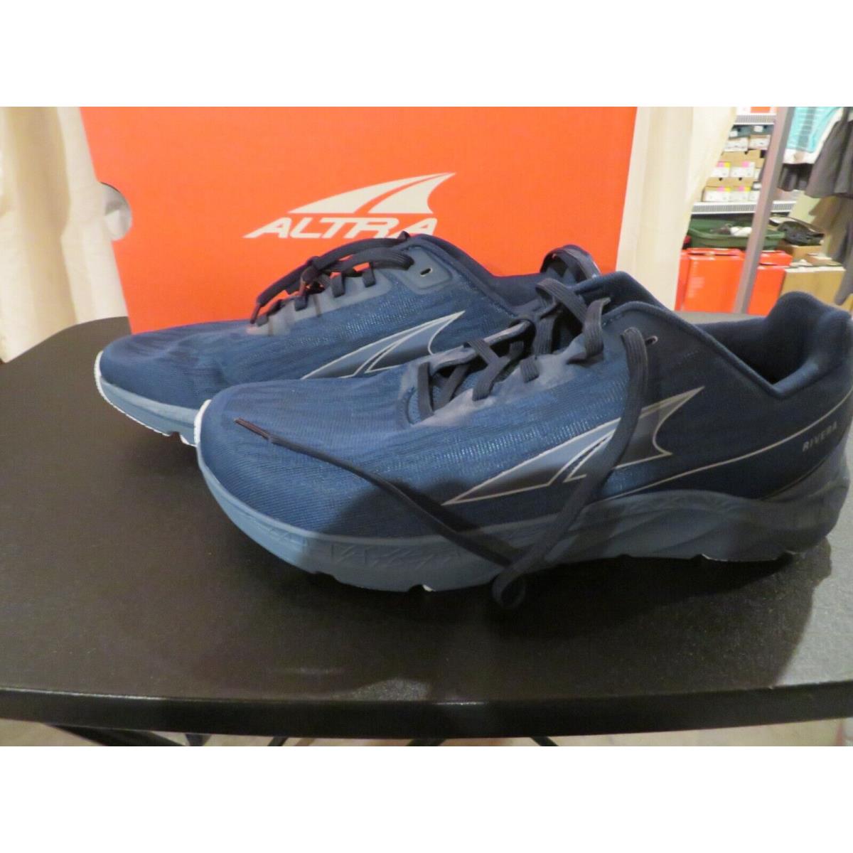 Mens Blue Altra Rivera Tennis Shoes 8.5