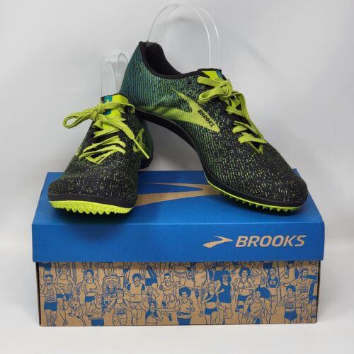 Brooks Mach 19 Spikeless Running Speed Men`s Shoes 1103221D065 Size 7.5