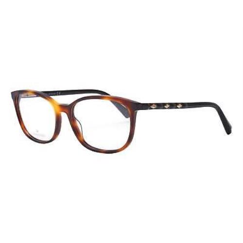 Swarovski SK 5300 052 Eyeglasses Dark Havana Frame 54mm