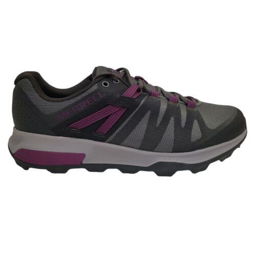 Merrell Women`s Zion Fst WP Trail Running Hiking Shoes Olive/mulberry Size 9.5