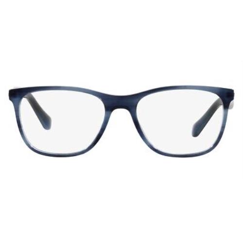 Giorgio Armani 0AR7211 Men Eyeglasses Blue Oval 53mm