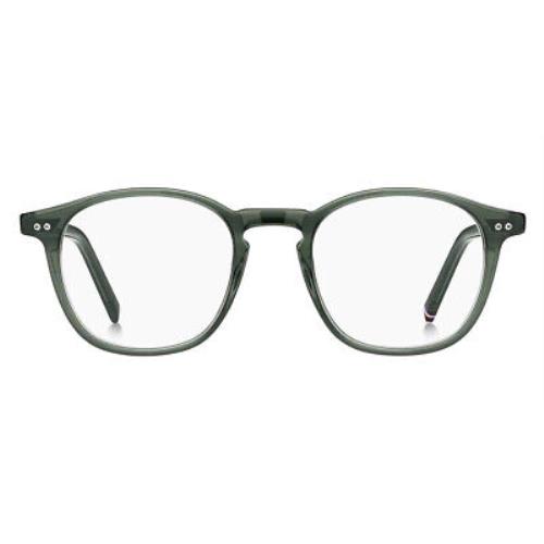 Tommy Hilfiger TH 1941 Eyeglasses Men Green Oval 48mm