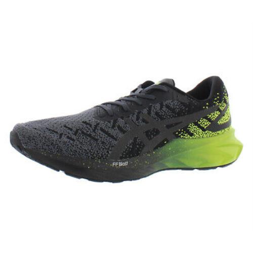 Asics Dynablast Mens Shoes Size 14 Color: Black/lime Zest