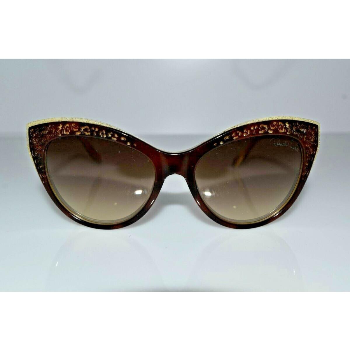 Roberto Cavalli W/tag Tegmen Havana Beige 982S 56F 56mm Sunglasses