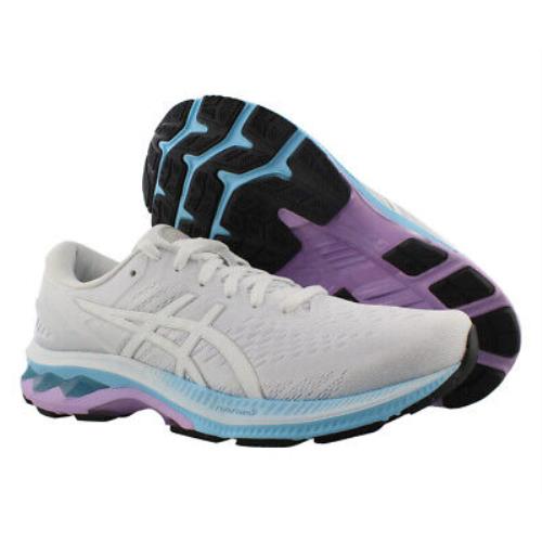 Asics Gel Kayano 27 Womens Shoes Size 5.5 Color: White/pure Silver