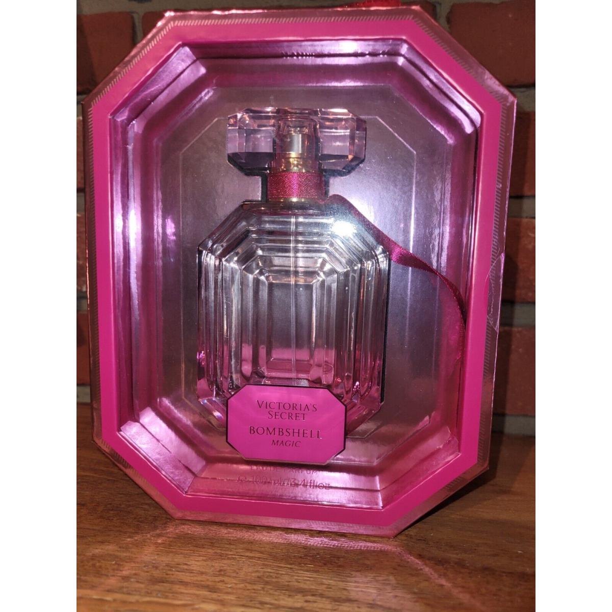 Victoria`s Secret Bombshell Magic Fragrance Edp 3.4 FL OZ Collector`s Edition