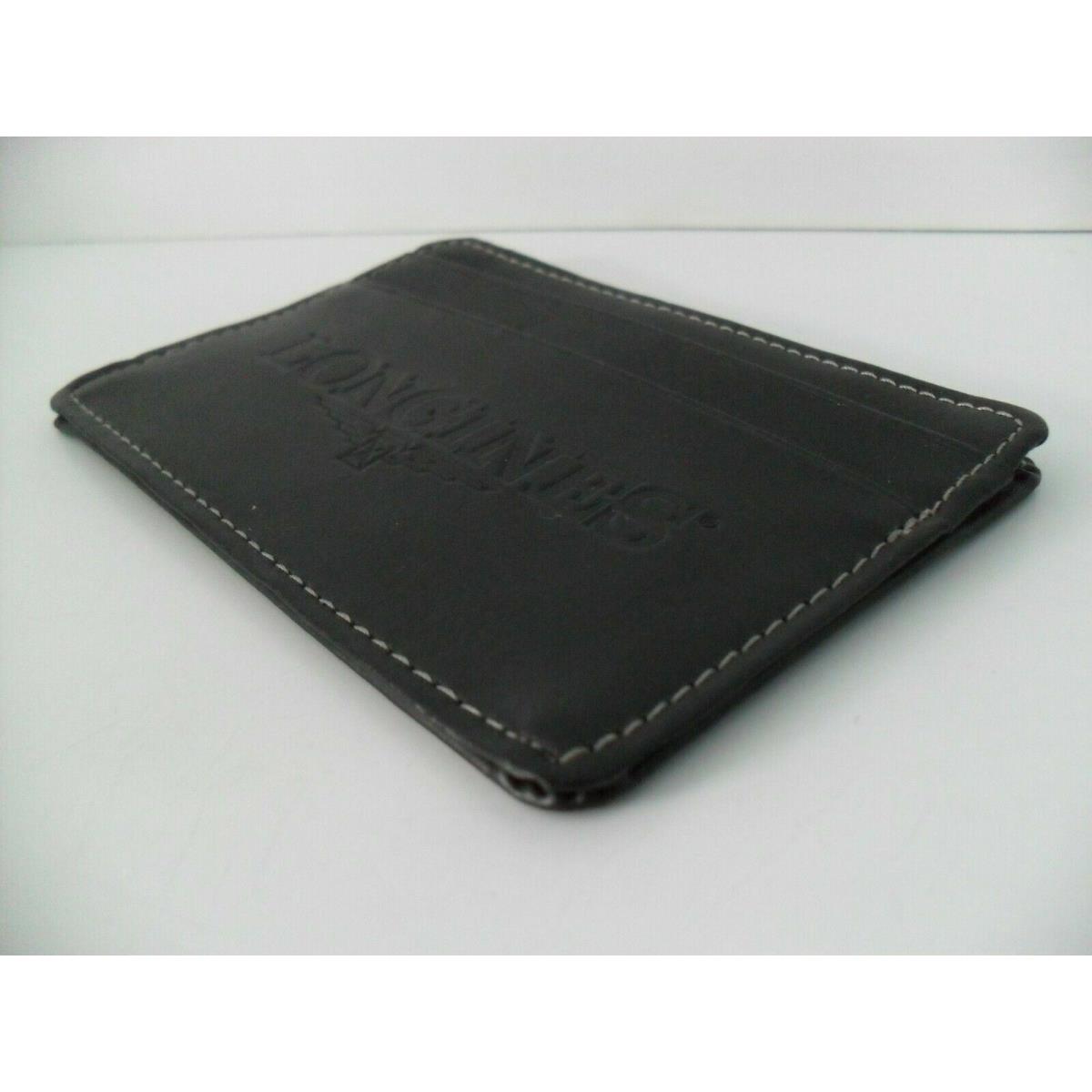 Longines Watch Wallet Card Holder Longines Leather Longines