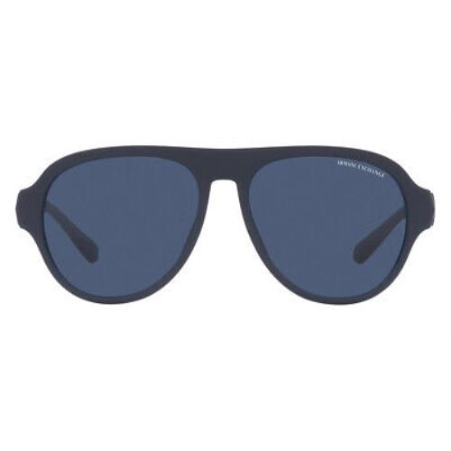 Armani Exchange AX4126SU Sunglasses Men Aviator 58mm
