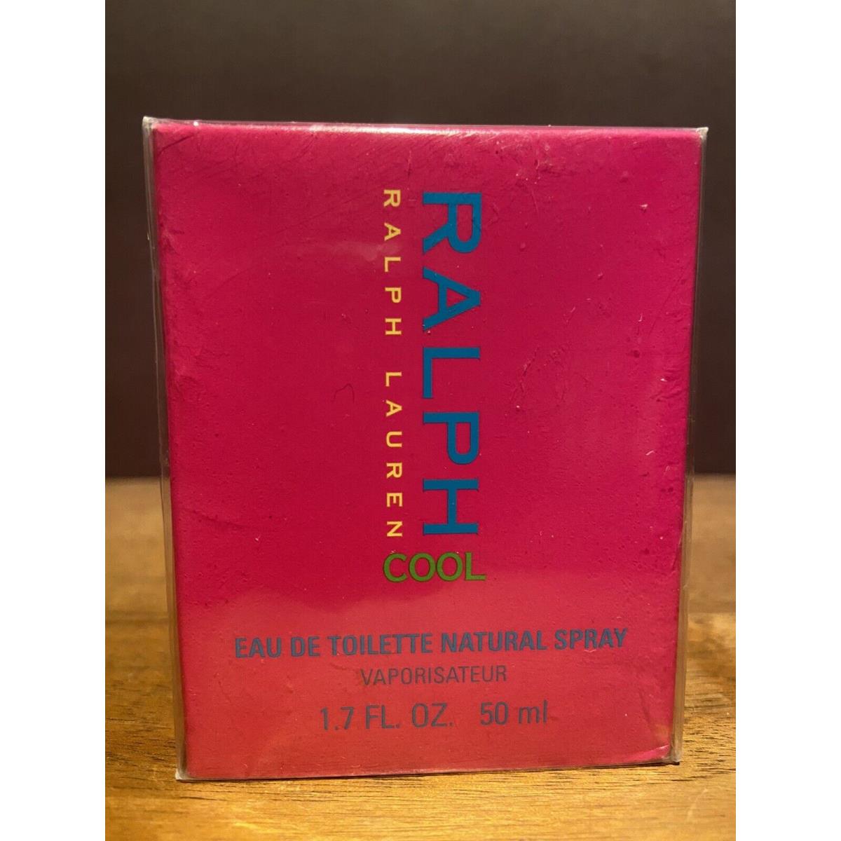 Ralph Lauren Cool For Women 1.7 Oz / 50 ml Eau de Toilette Spray Box Rare