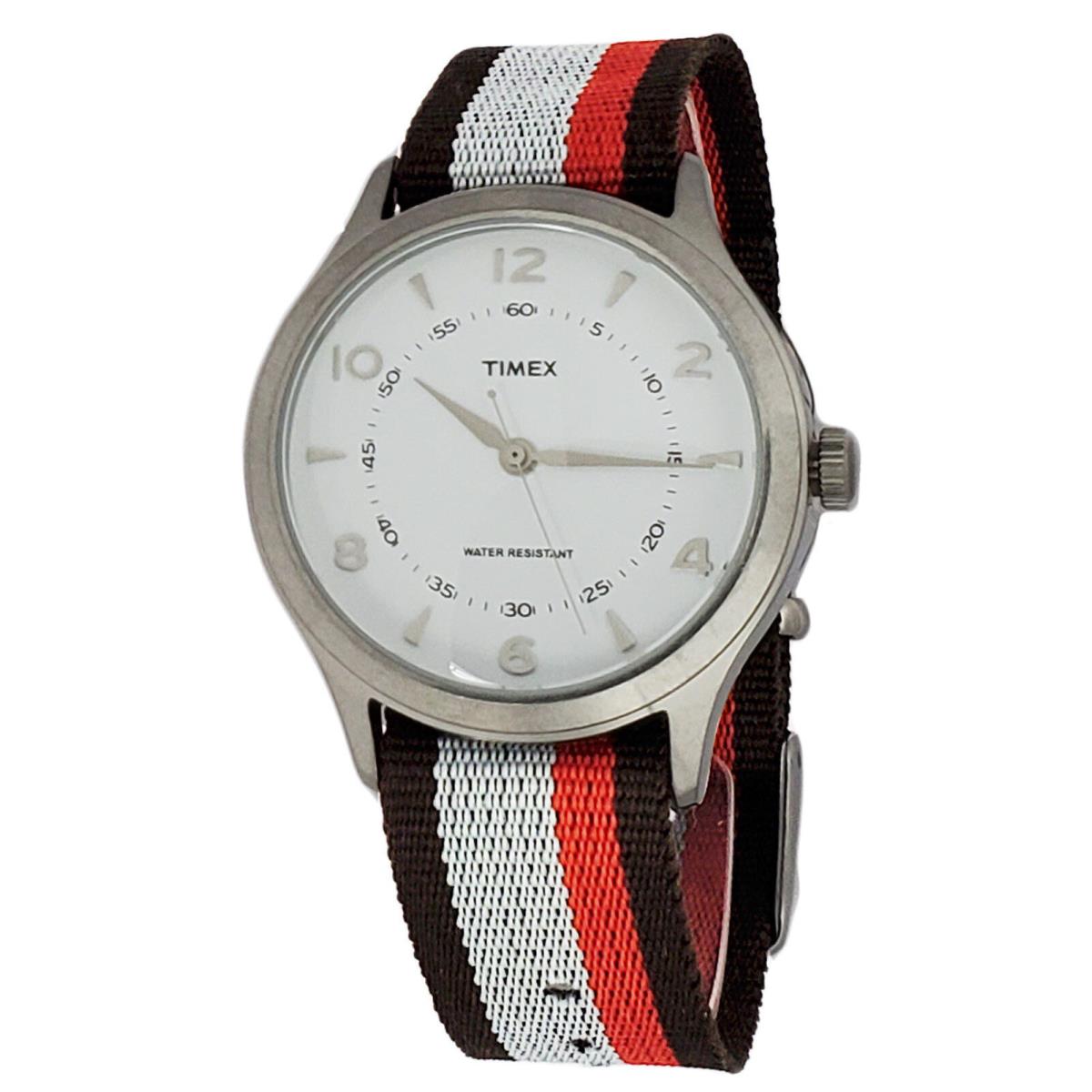 Timex TW2R32500 Village Women`s Analog Watch Multicolor Nylon Strap