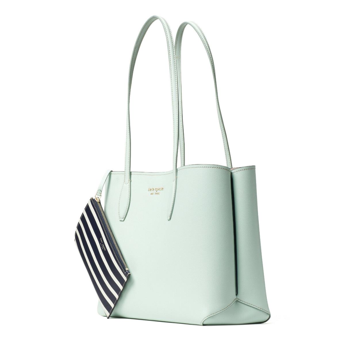 Kate Spade All Day Large Leather Tote Bag Shopper Purse Crystal Blue - Kate  Spade bag - 033827202449 | Fash Brands