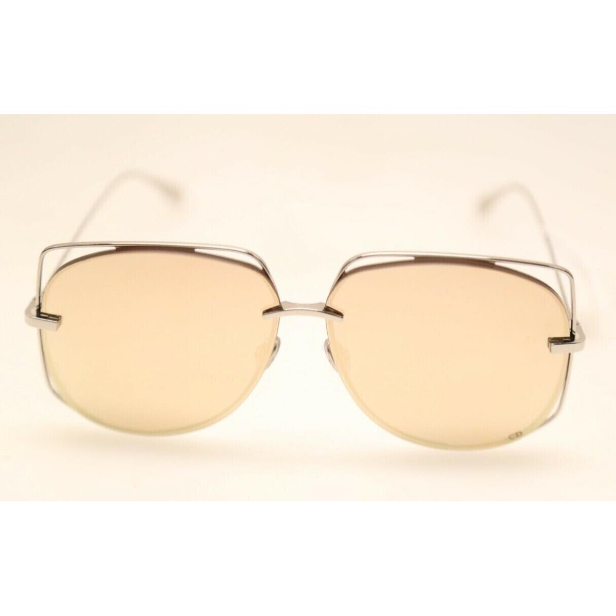 Dior Stellaire 6 010/SQ Palladium/gold Mirrored 61mm Sunglasses 596
