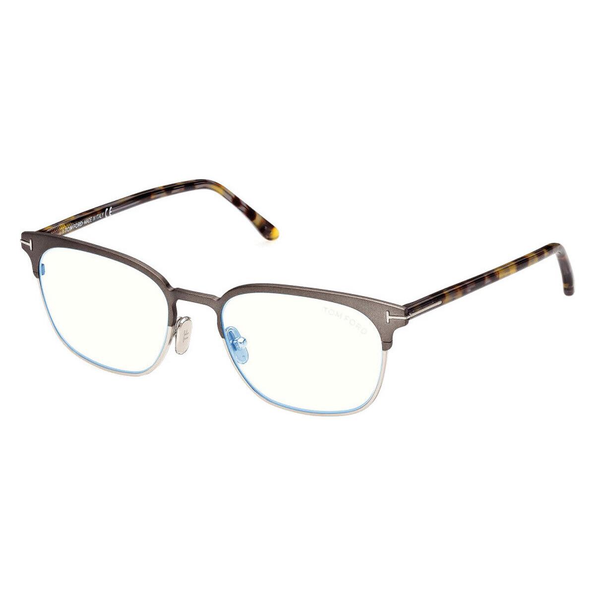 Tom Ford FT5799-B Eyeglasses Men Browline 53mm