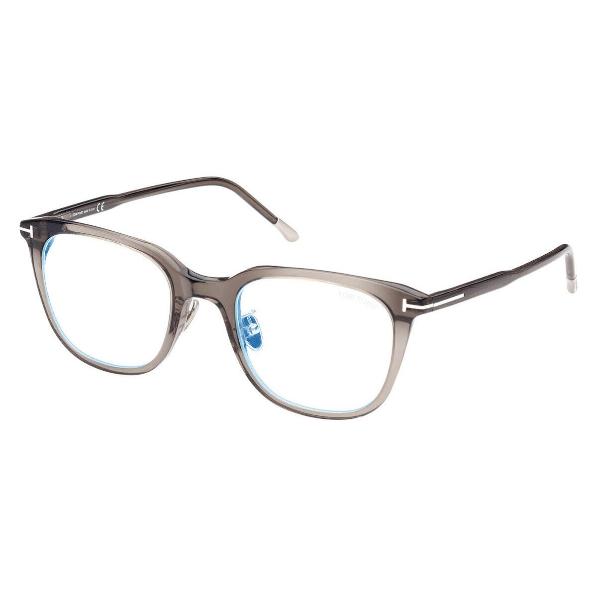 Tom Ford FT5776-D-B Eyeglasses Men Gray/other Square 53mm