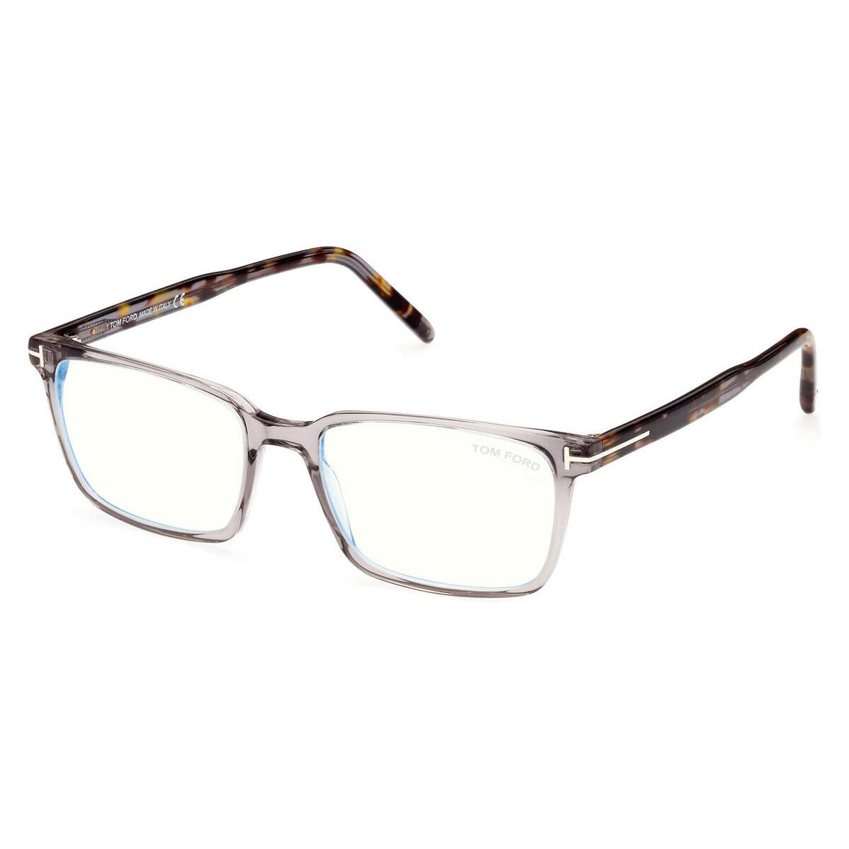 Tom Ford FT5802-B Eyeglasses Men Rectangle 53mm