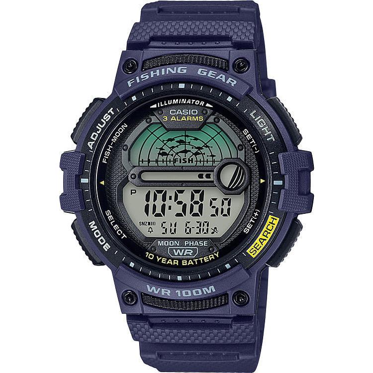 Casio Men`s d Rsn Fishing Gear Navy