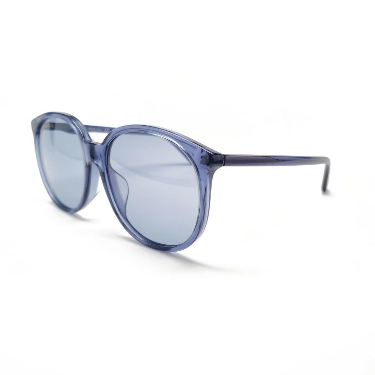 gucci core 57mm round sunglasses