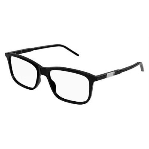 Gucci GG1159OA Eyeglasses Men Black Narrow 56mm