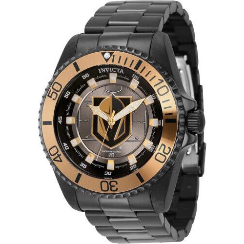 Invicta Women`s 42244 Nhl Vegas Golden Knights Quartz Watch