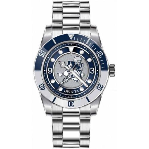 Invicta NFL Dallas Cowboys Quartz Silver Dial Men's Watch 36914