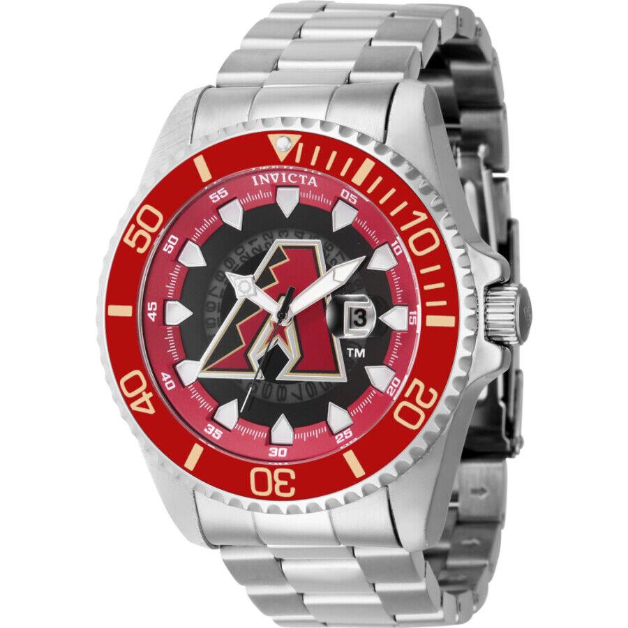 Invicta Mlb Arizona Diamondbacks Quartz Men`s Watch 43454