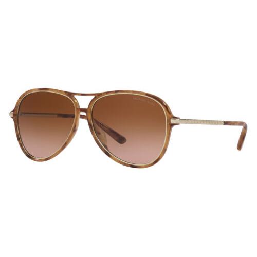 Michael Kors Women`s MK2176U-39153B-58 Fashion 58mm Marigold Tortoise Sunglasses - Frame: Brown, Lens: Brown, Other Frame: Marigold Tortoise