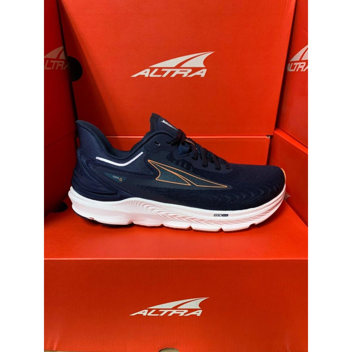 Altra Women`s Torin 6 Road Running Navy Shoes Running and Jogging