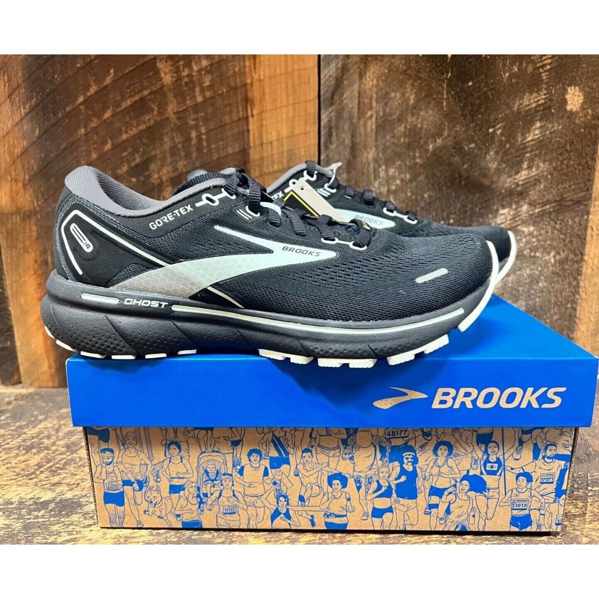 Brooks 1203551B015 Ghost 14 Gtx Black Gortex Women`s Athletic Shoe