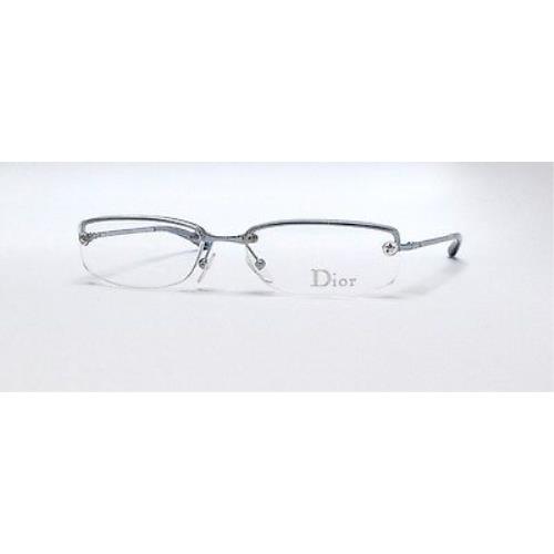 Dior eyeglasses  - SHINY AZURE Frame, Clear Lens 2
